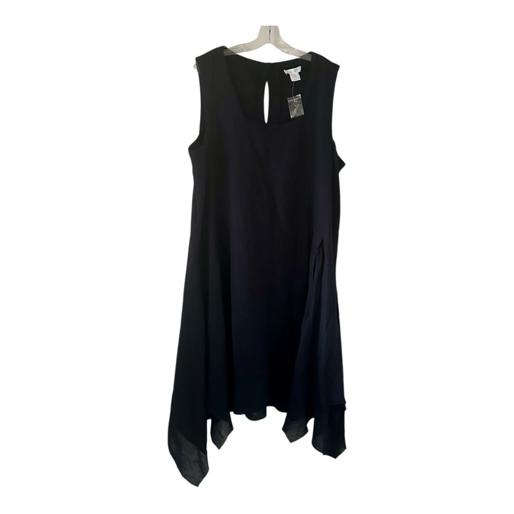 Cynthia Rowley Women’s Sleeveless Dress Dark Blue Asymmetrical Size 2X